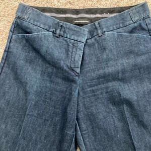 Express Wide Leg Denim Trouser